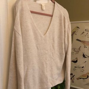 H&M Cream Sweater